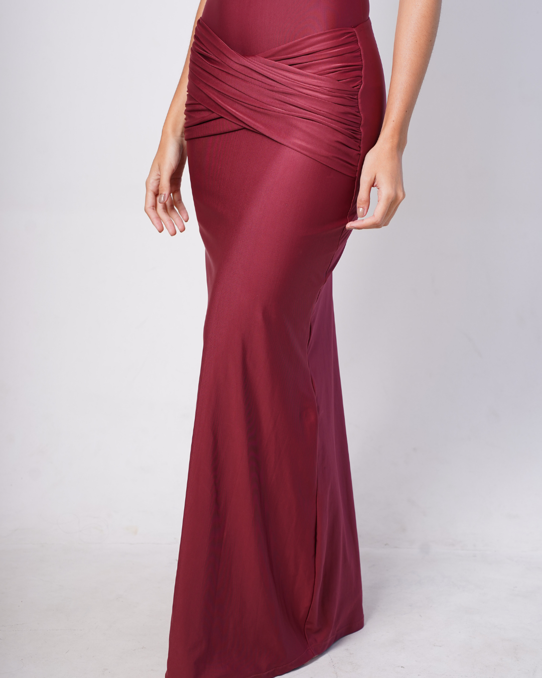 SAIA DRAPE MERLOT