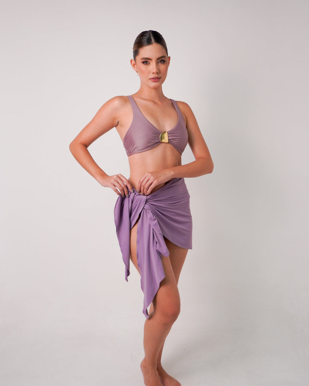TOP SATIN + CALCINHA SATIN
