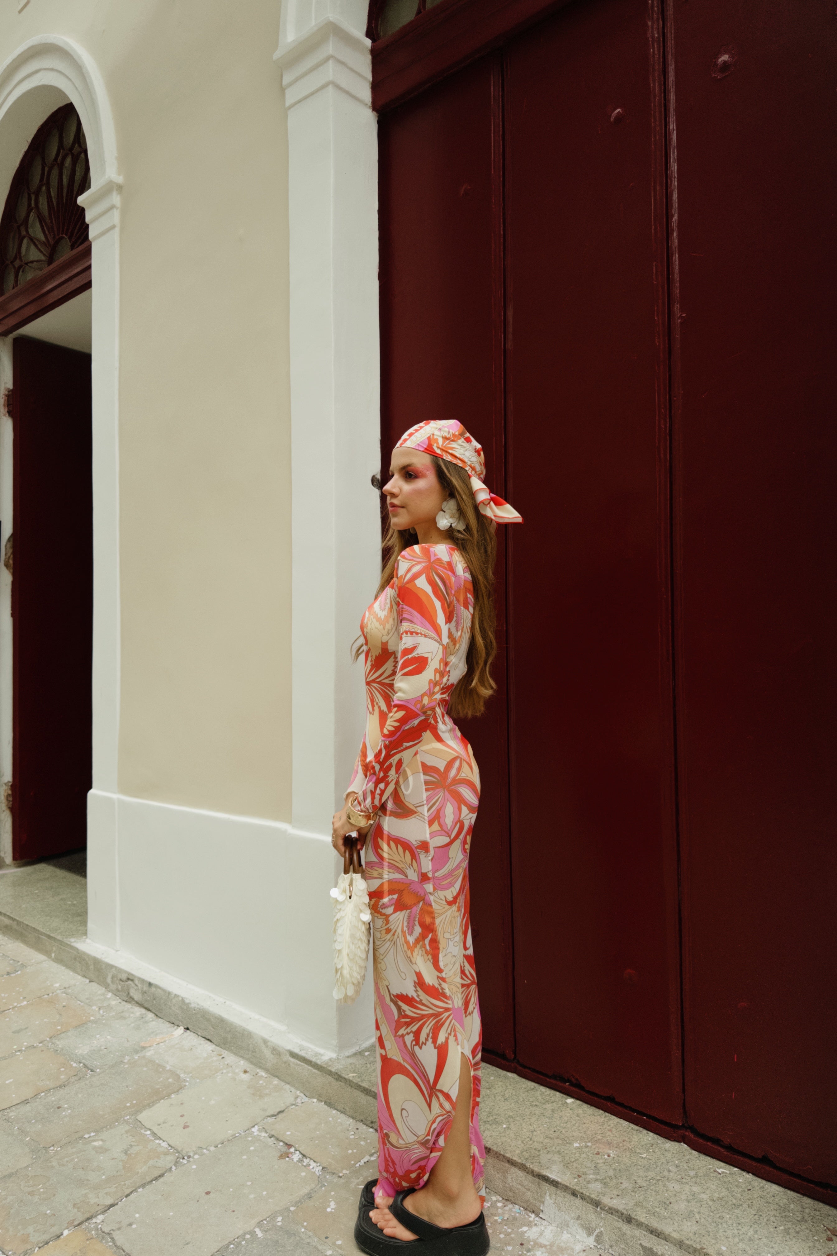 VESTIDO JELLY LONGO APEROL