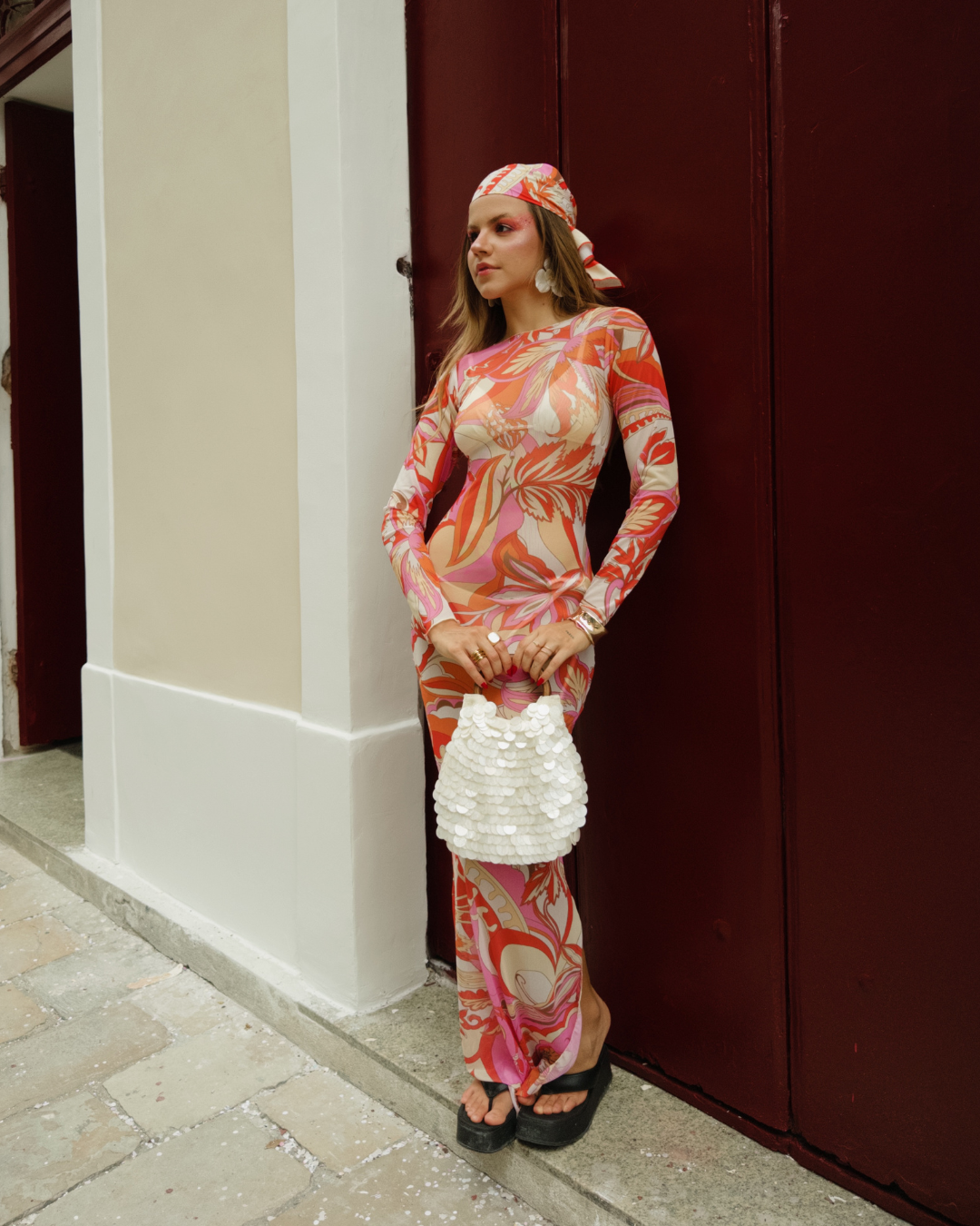 VESTIDO JELLY LONGO APEROL