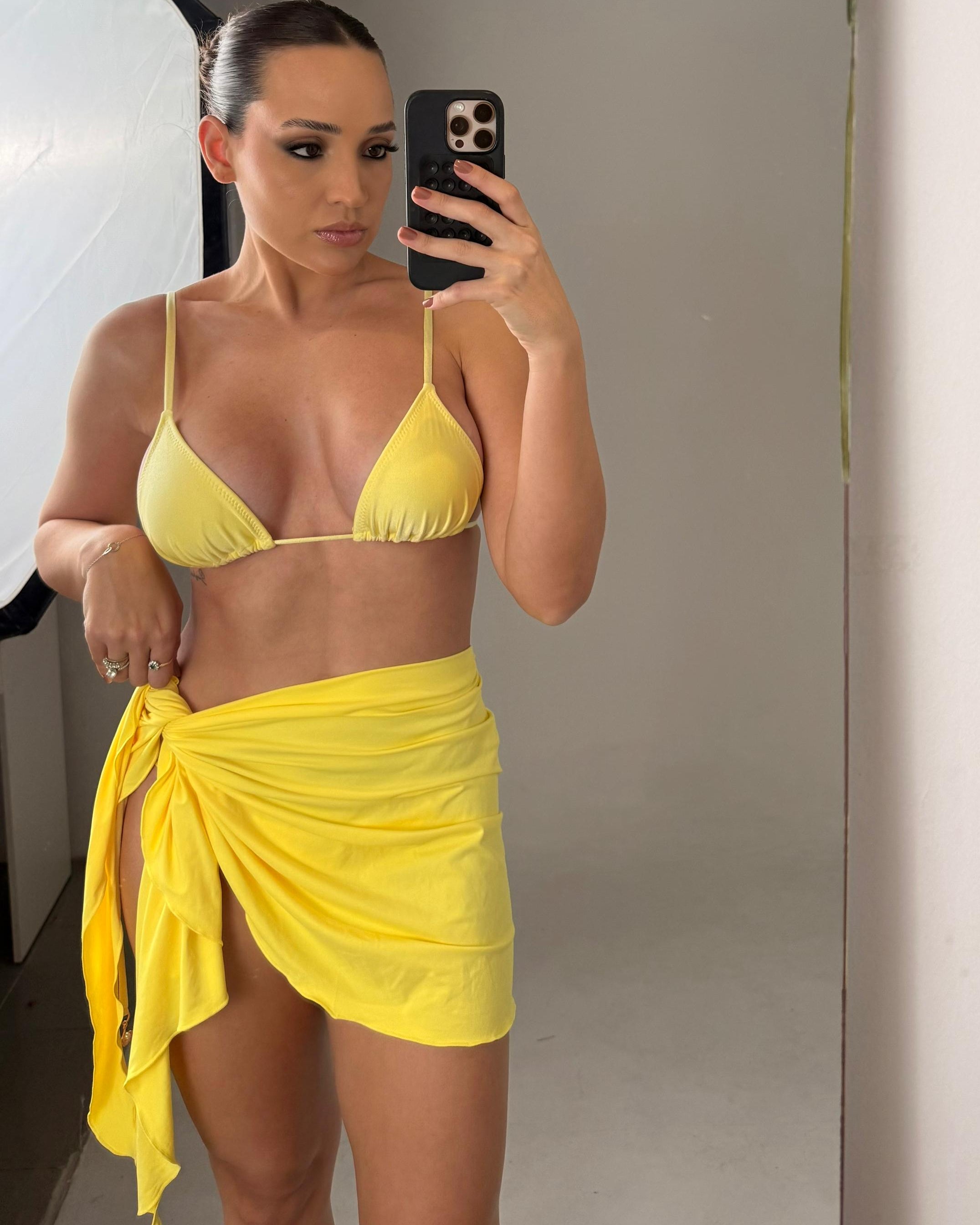 SAIA PAREÔ - AMARELO MANTEIGA