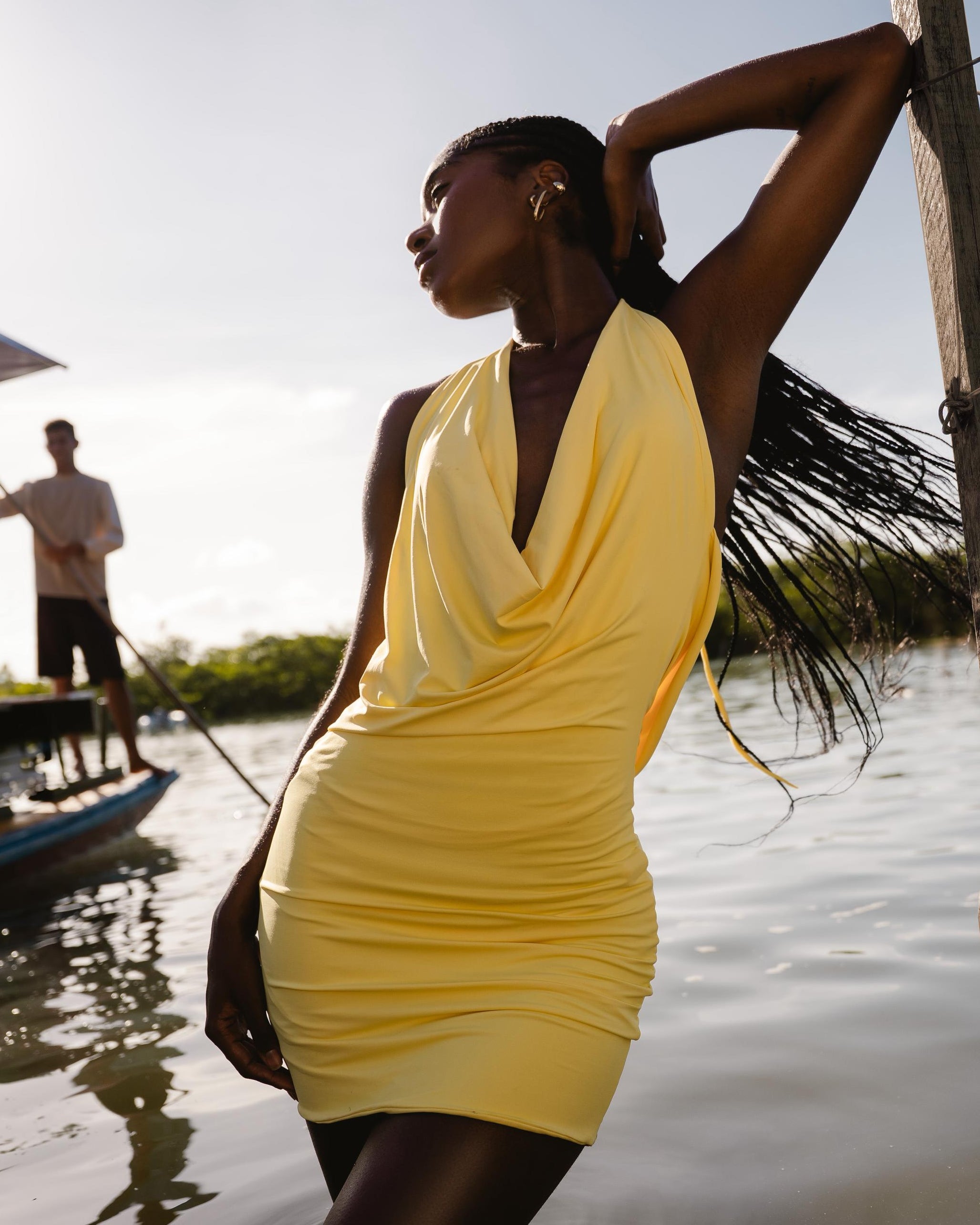 VESTIDO CELINA YELLOW