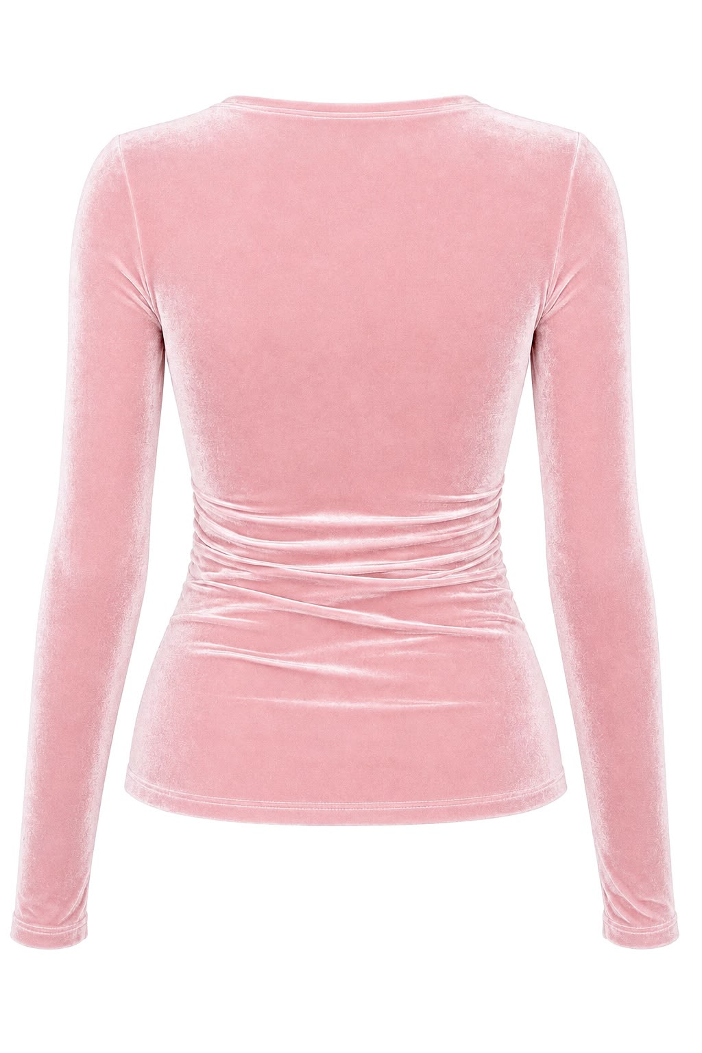 BLUSA LOLA DE VELUDO ROSA