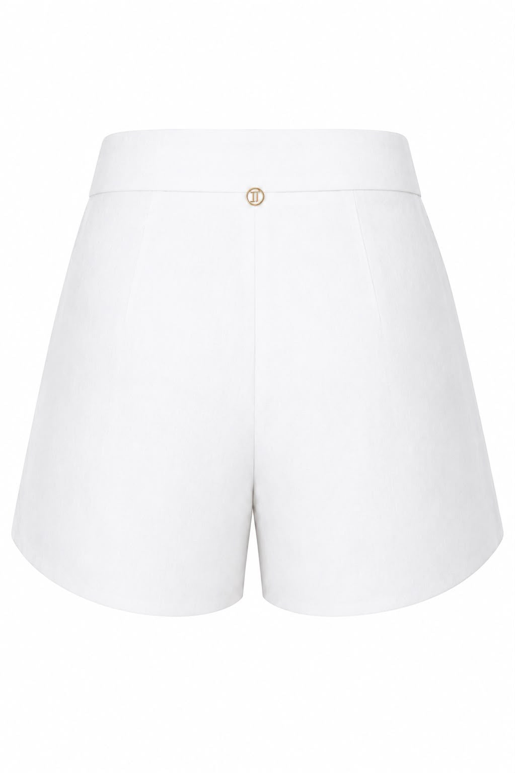 SHORT PURO LINHO BRANCO