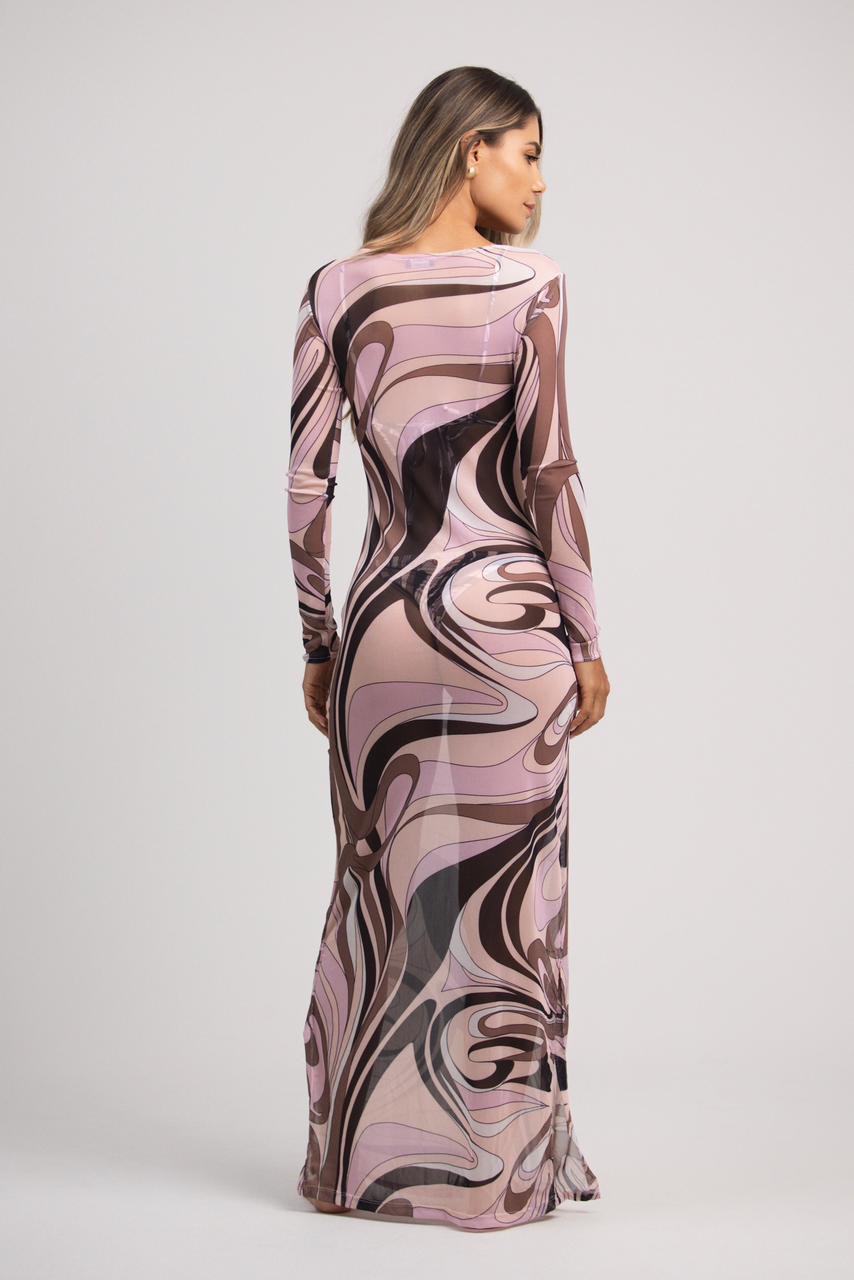 VESTIDO ÉDEN TULE