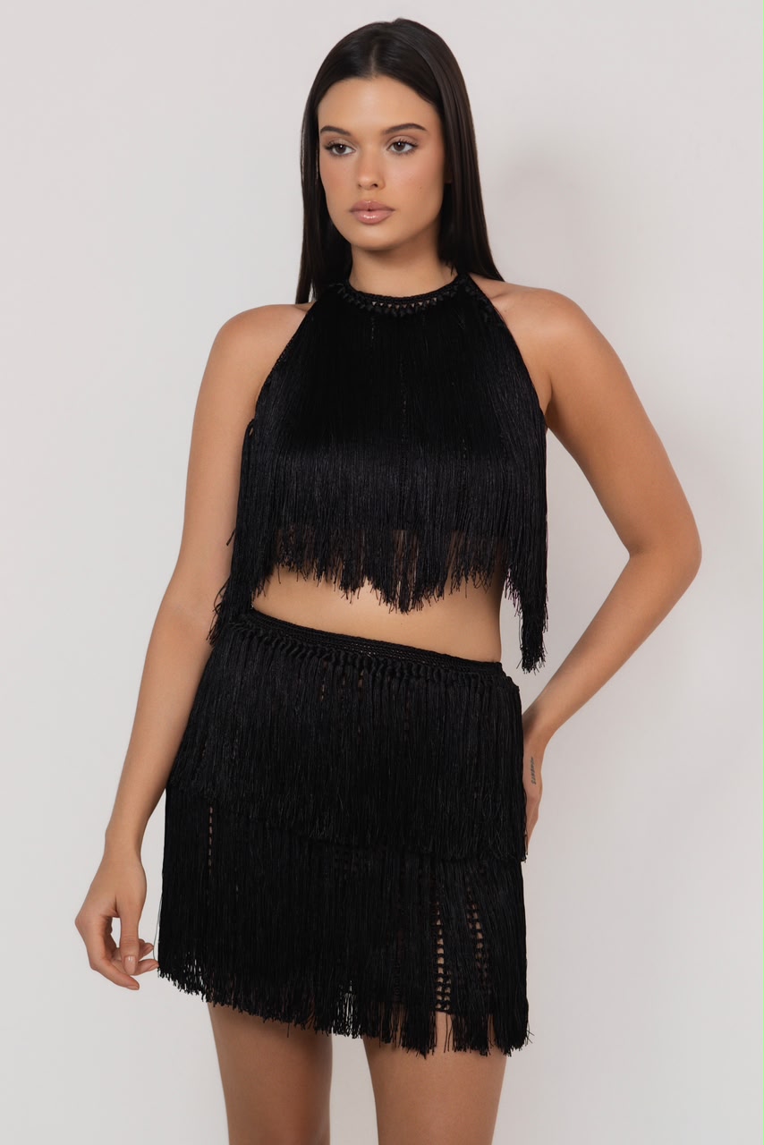 CONJUNTO DE FRANJAS PRETO