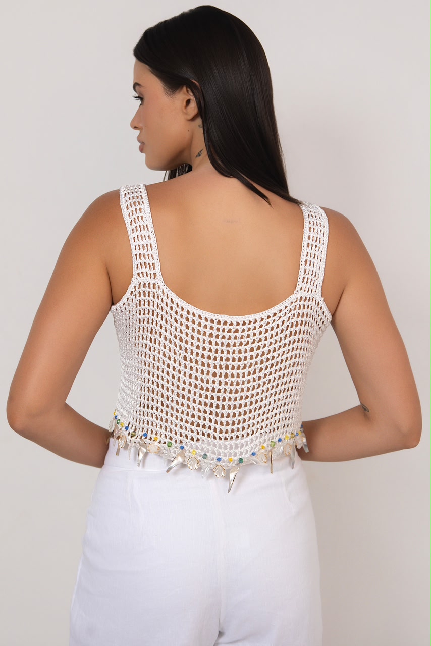 TOP BRASILIDADE BRANCO