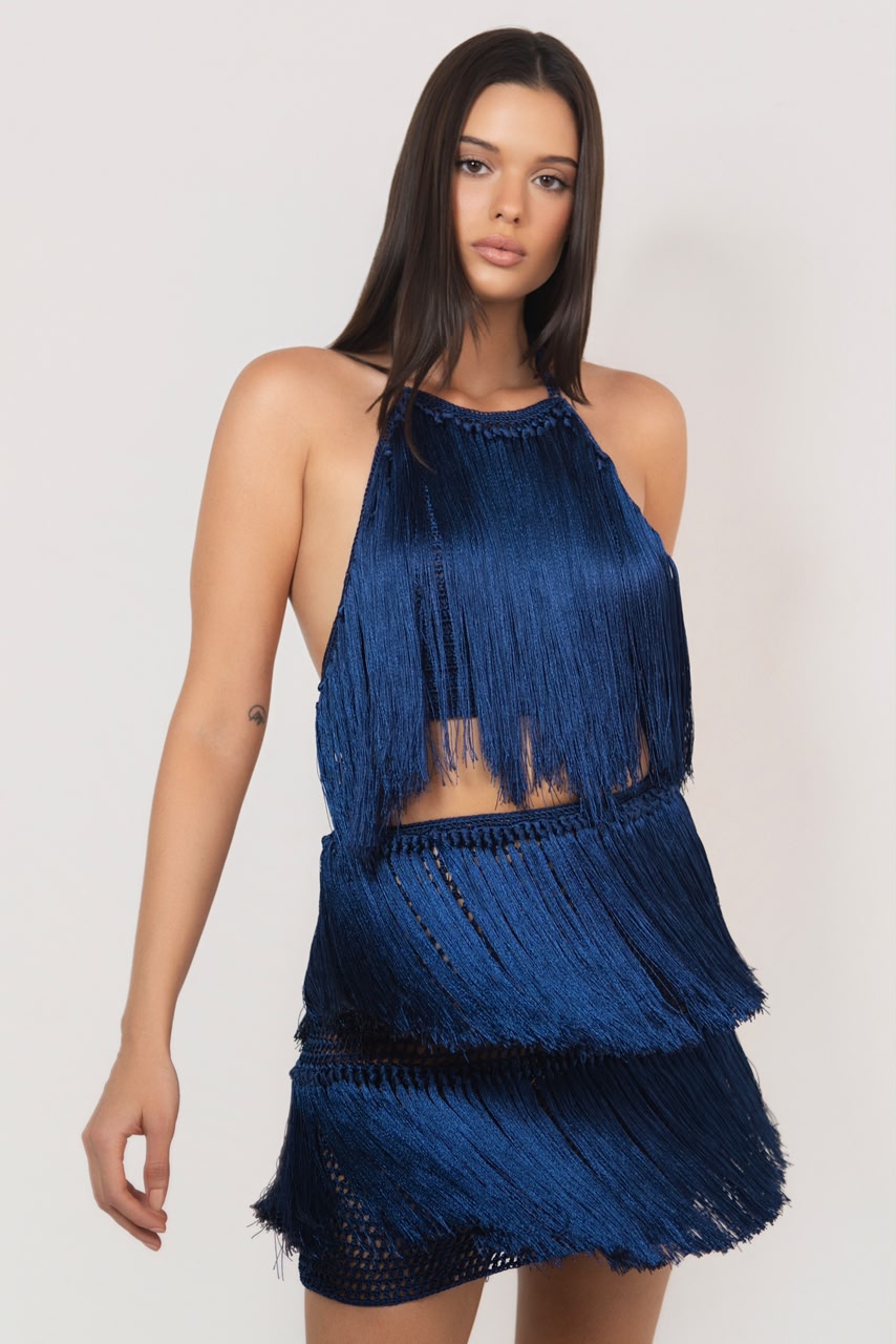 CONJUNTO DE FRANJAS AZUL