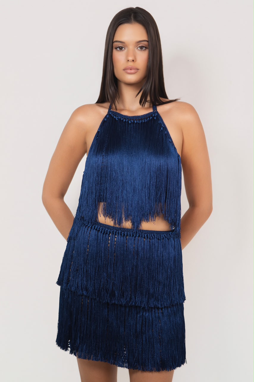 CONJUNTO DE FRANJAS AZUL