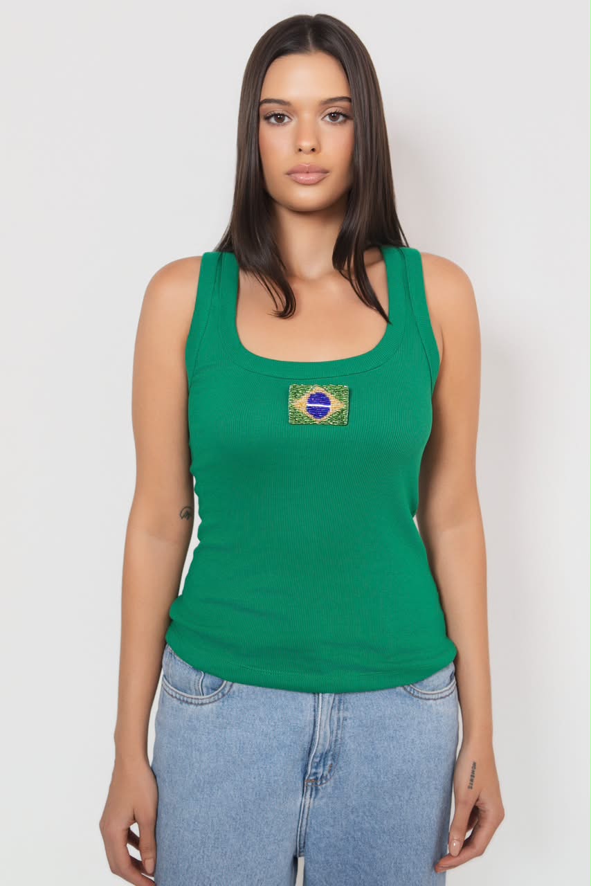 REGATA BRASILIDADE VERDE