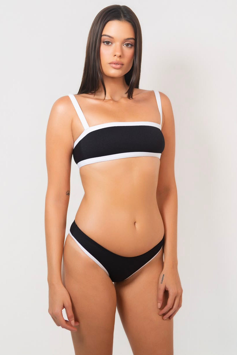 TOP BLANC + CALCINHA BLANC