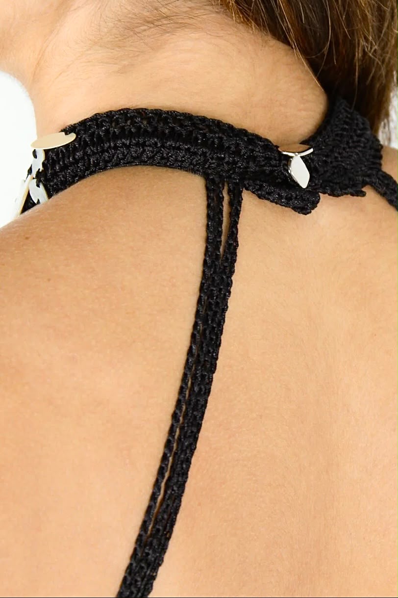 VESTIDO ROSÉ PRETO