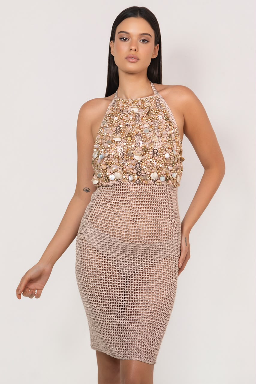 VESTIDO CROCHÊ AURA