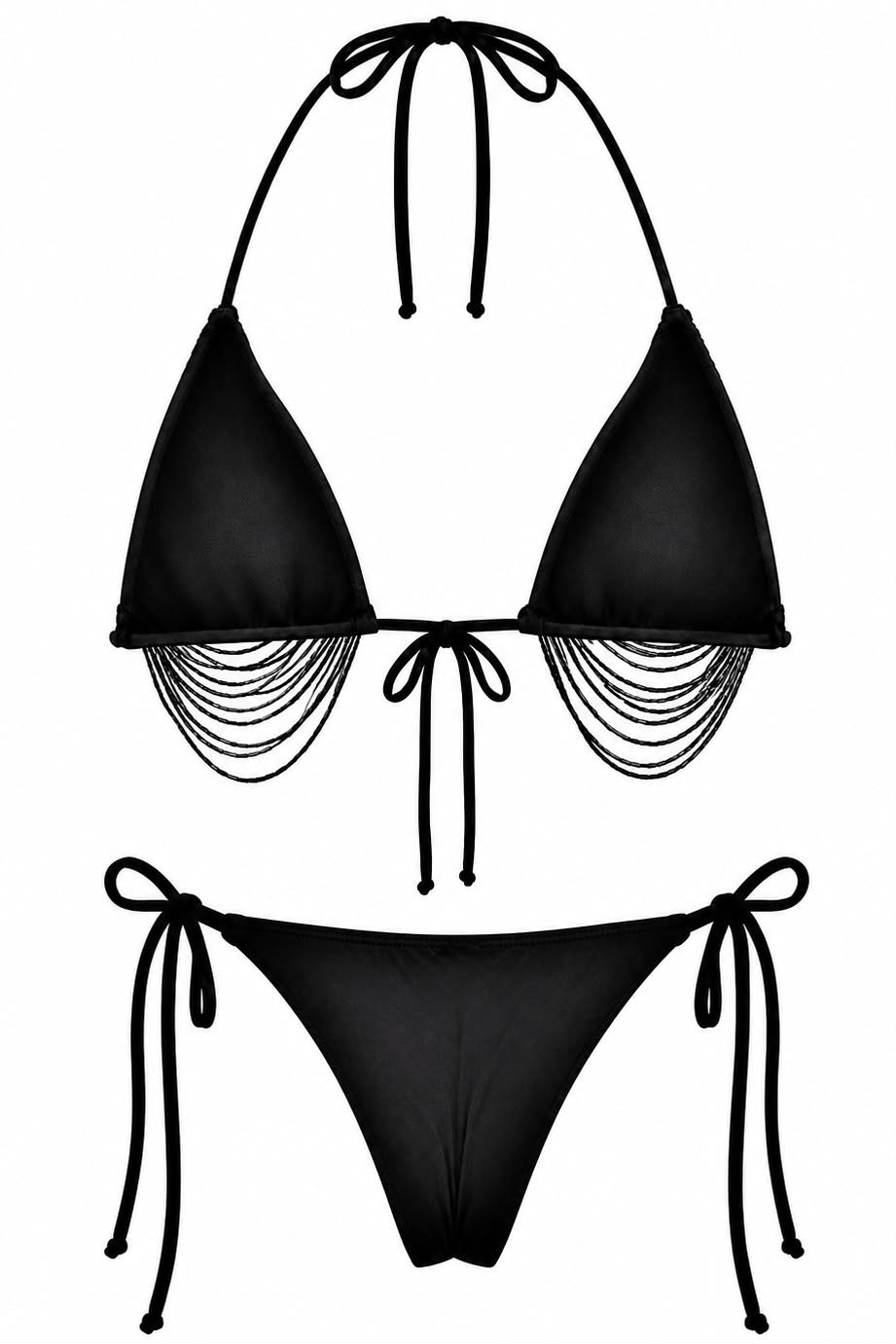 TOP VÊNUS PRETO + CALCINHA VÊNUS PRETO