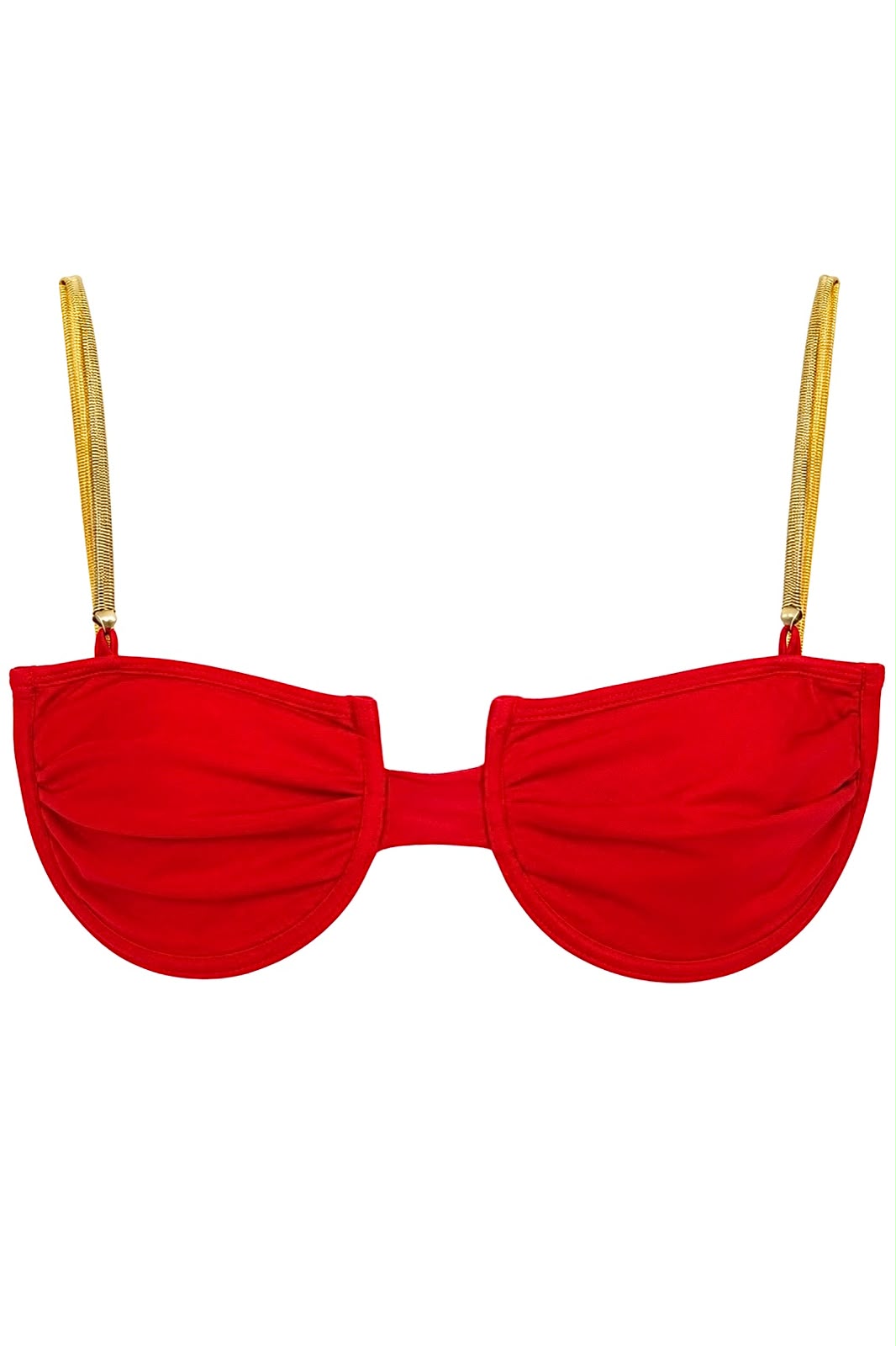 TOP MEIA TAÇA STELLA RED + CALCINHA STELLA RED