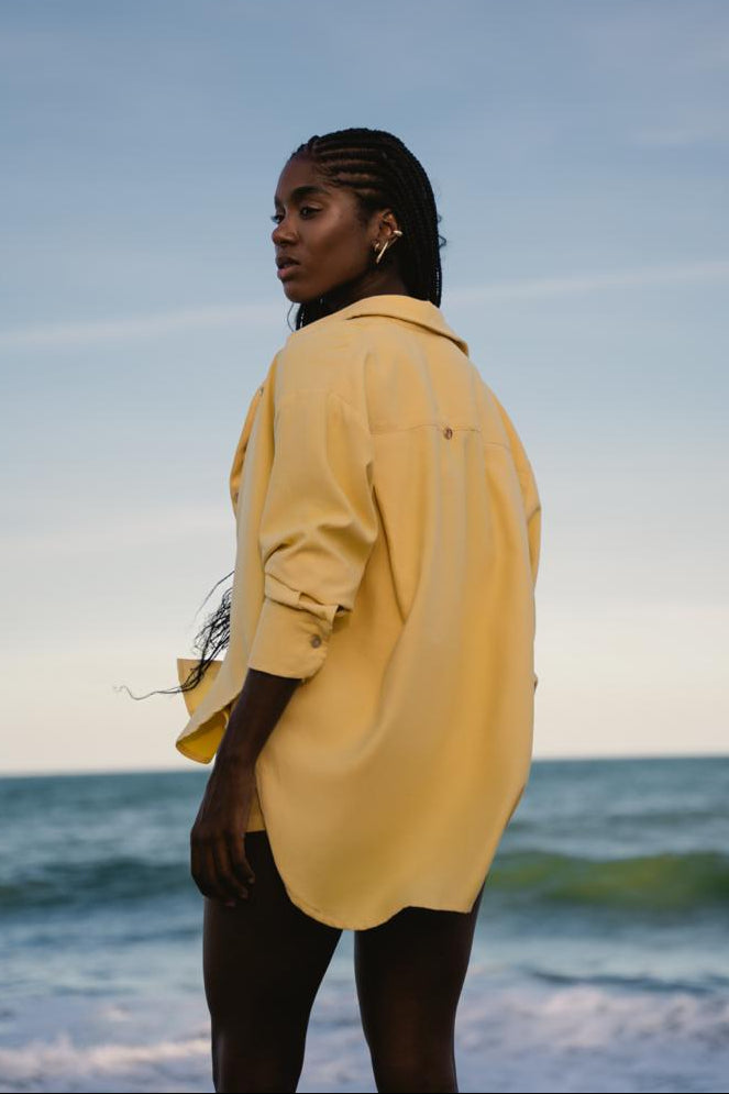 BLUSÃO AMARELO MANTEIGA