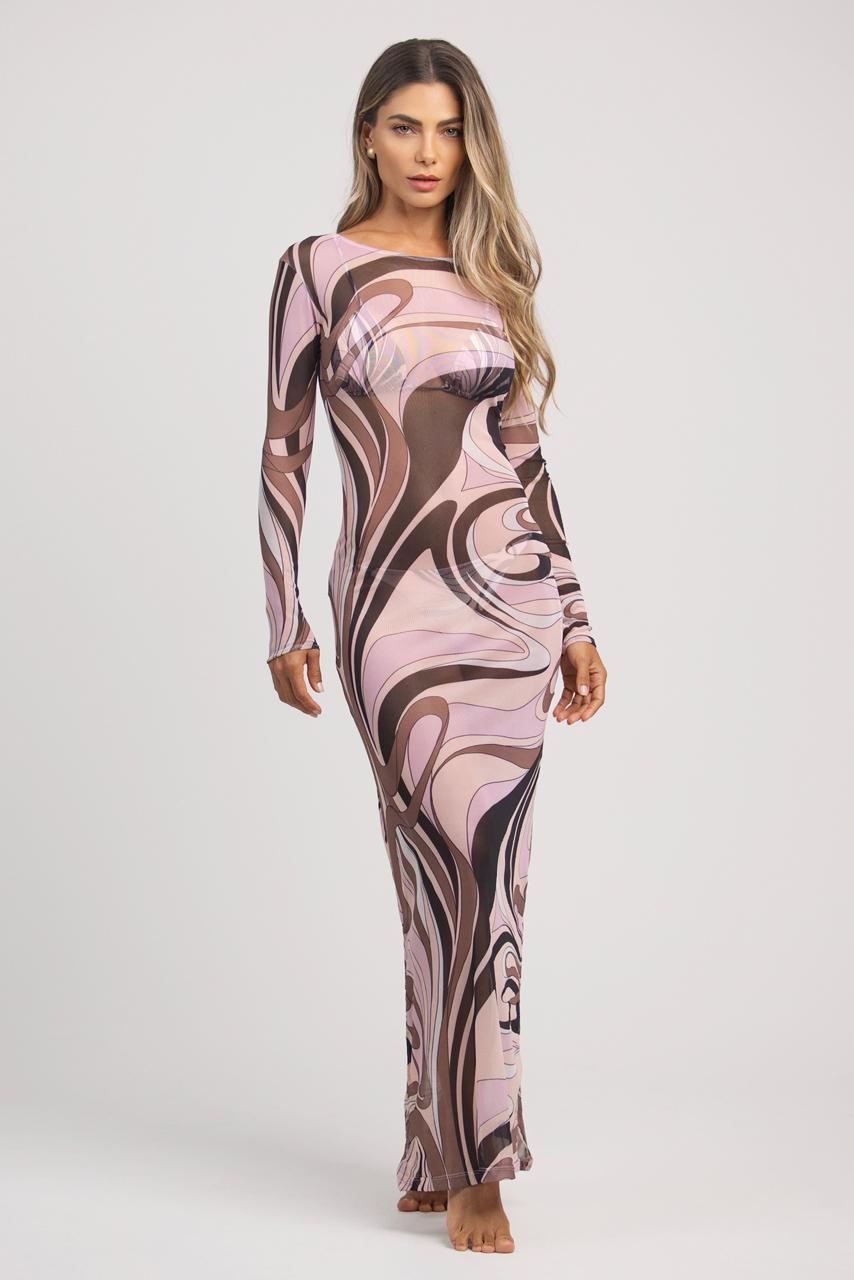 VESTIDO ÉDEN TULE