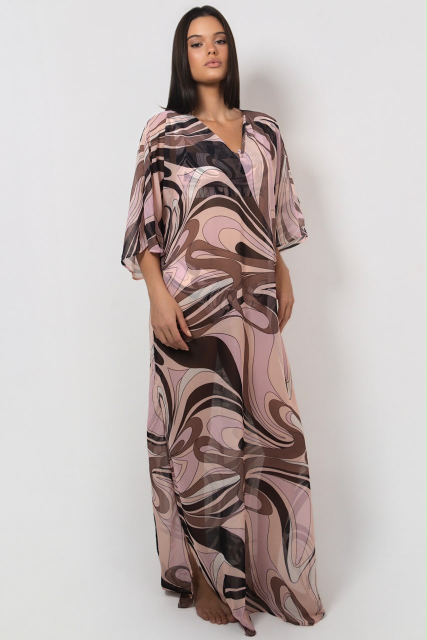 VESTIDO KAFTAN BLOOM