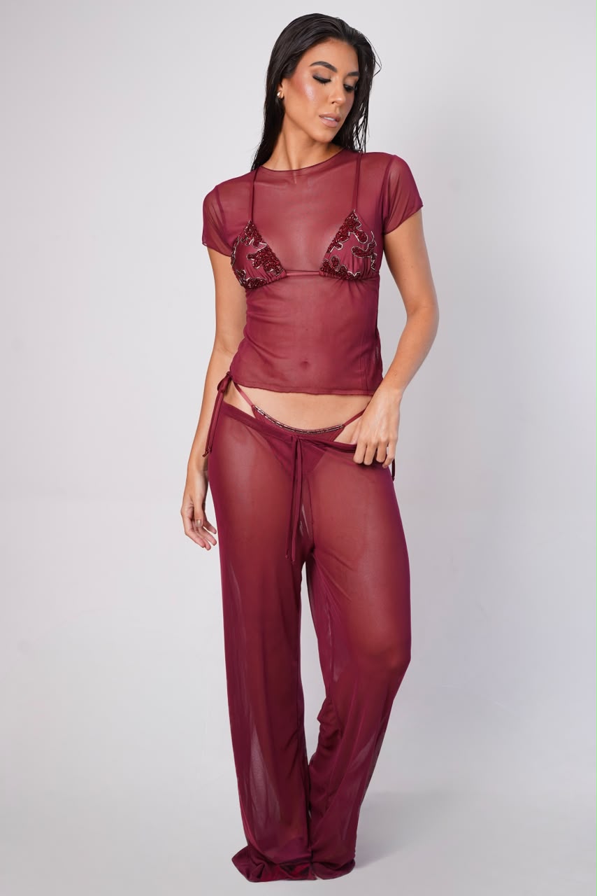 BLUSA TULE BOROLO