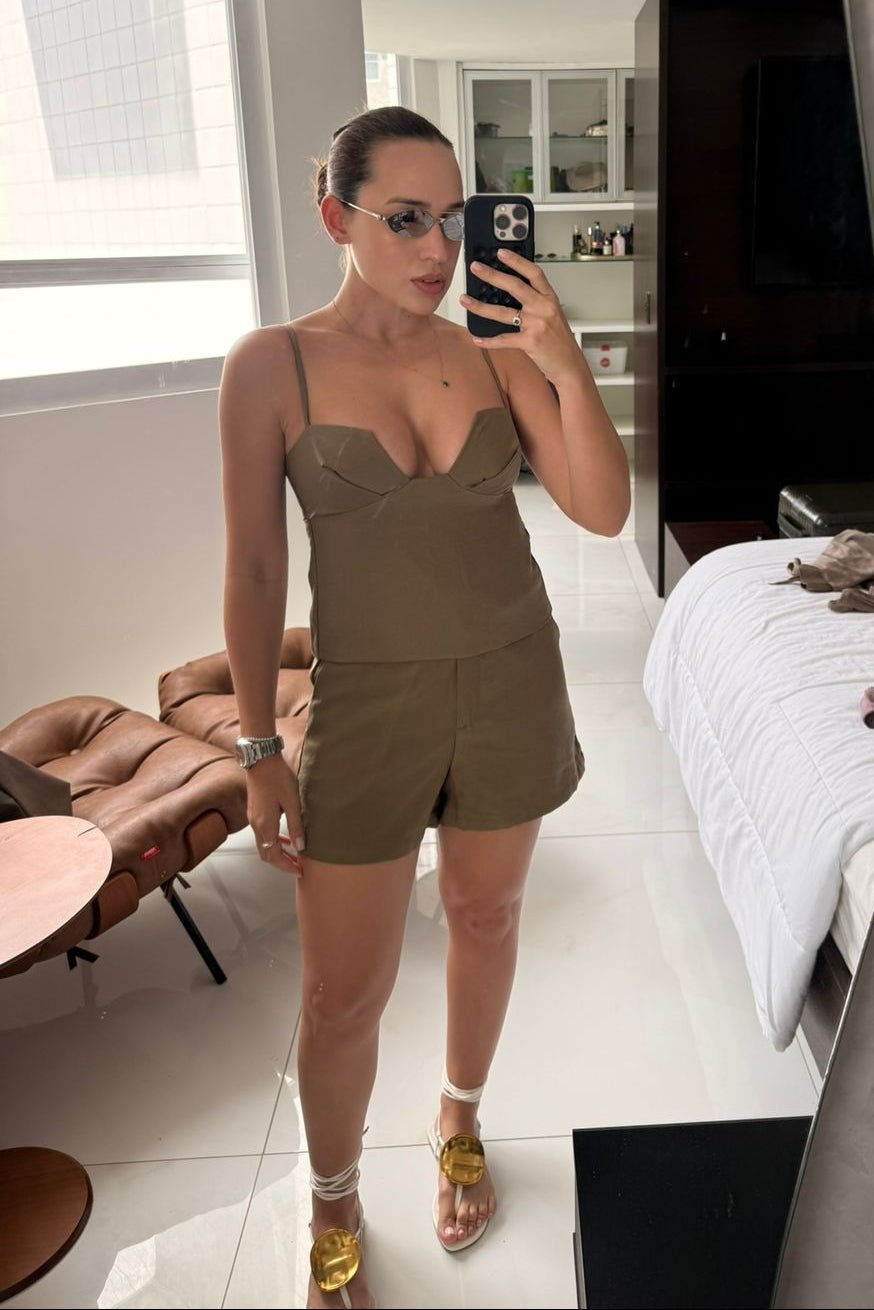 SHORT MASCAVO