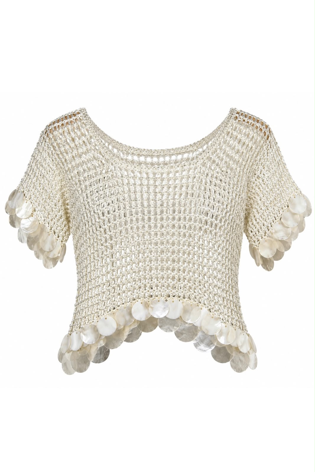 BLUSA CROCHET MADRE PÉROLA