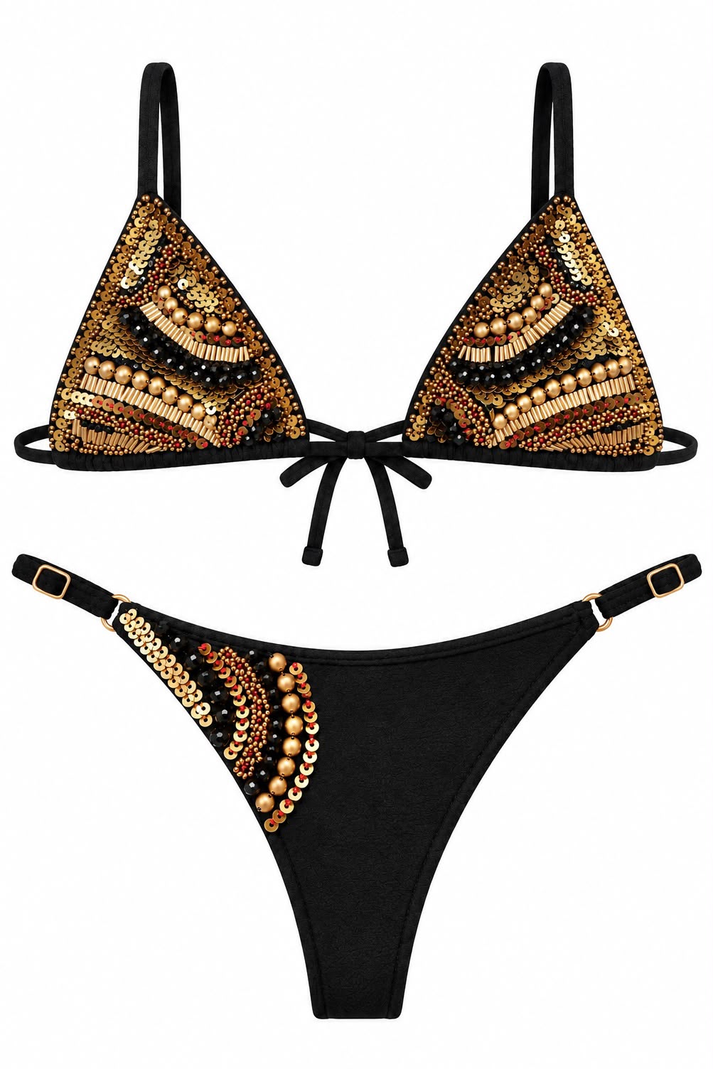 TOP CAPRI BLACK + CALCINHA CAPRI BLACK